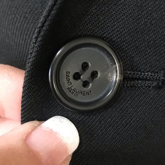 Saint Laurent Black Blazer Tailored Suit Jacket - Picture 5 of 15